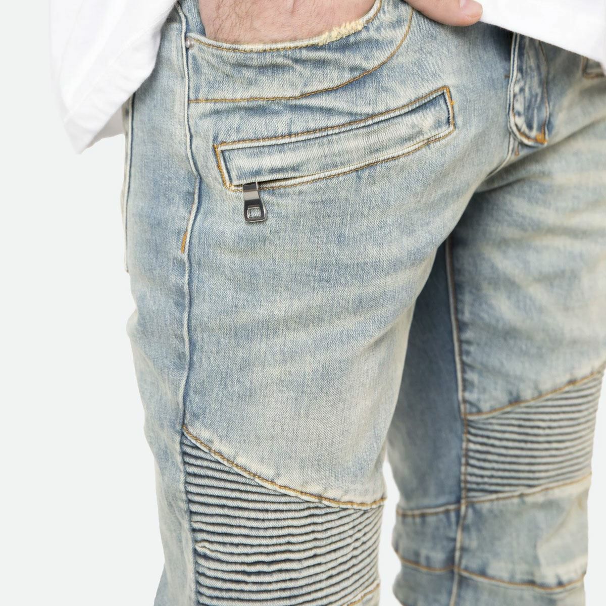 デニムパンツ メンズ mnml(ミニマル)M14 DENIM STRETCH/全2色