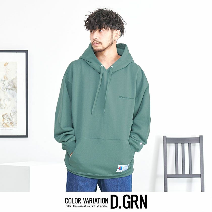 パーカー メンズ Champion(チャンピオン)HOODED SWEATSHIRT/全4色