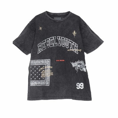 半袖Tシャツ メンズ CIVIL REGIME(シヴィル レジーム)REBEL YOUTH CO 