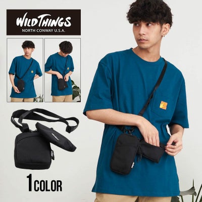 ボディバッグ メンズ WILD THINGS(ワイルドシングス)POLY CORDURA 