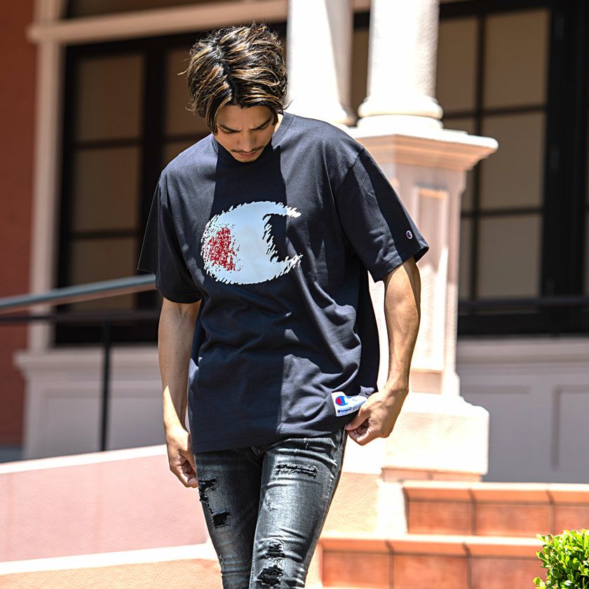 Champion(チャンピオン)SHORT SLEEVE 胸ロゴT-SHIRT/全2色