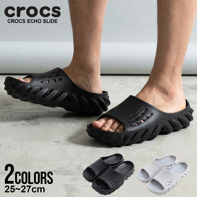 サンダル メンズ CROCS(クロックス)ECHO SLIDE/全2色