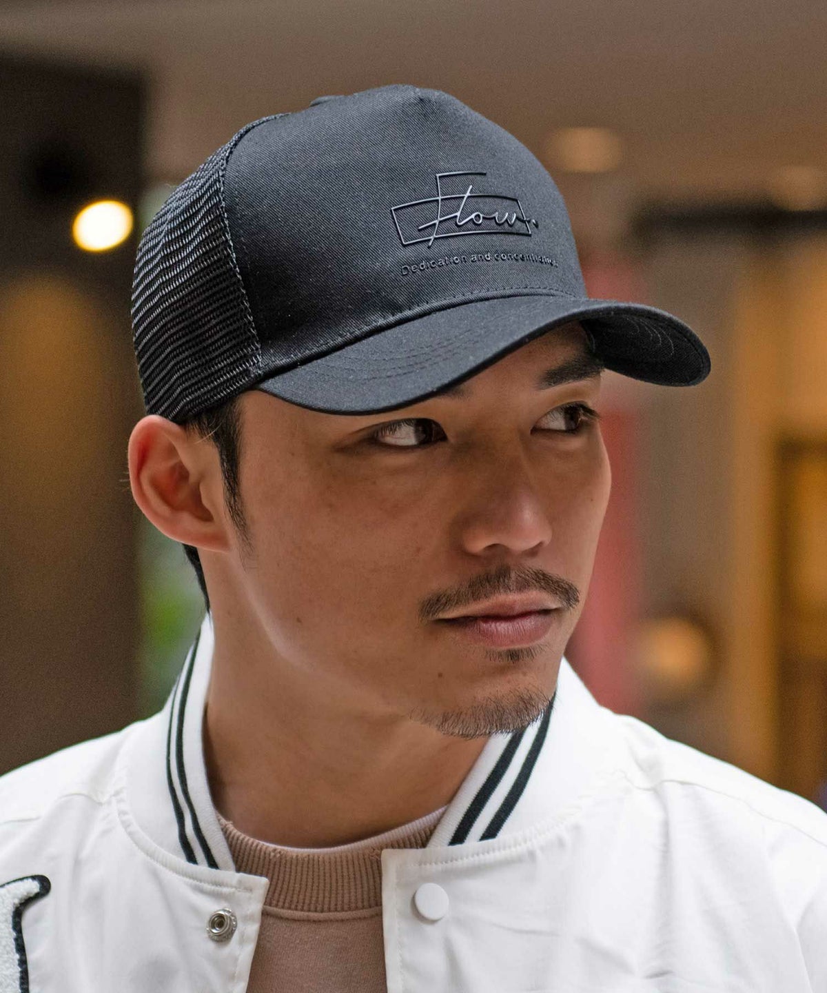 Bitter select(ビターセレクト)デザインメッシュキャップ/全4色