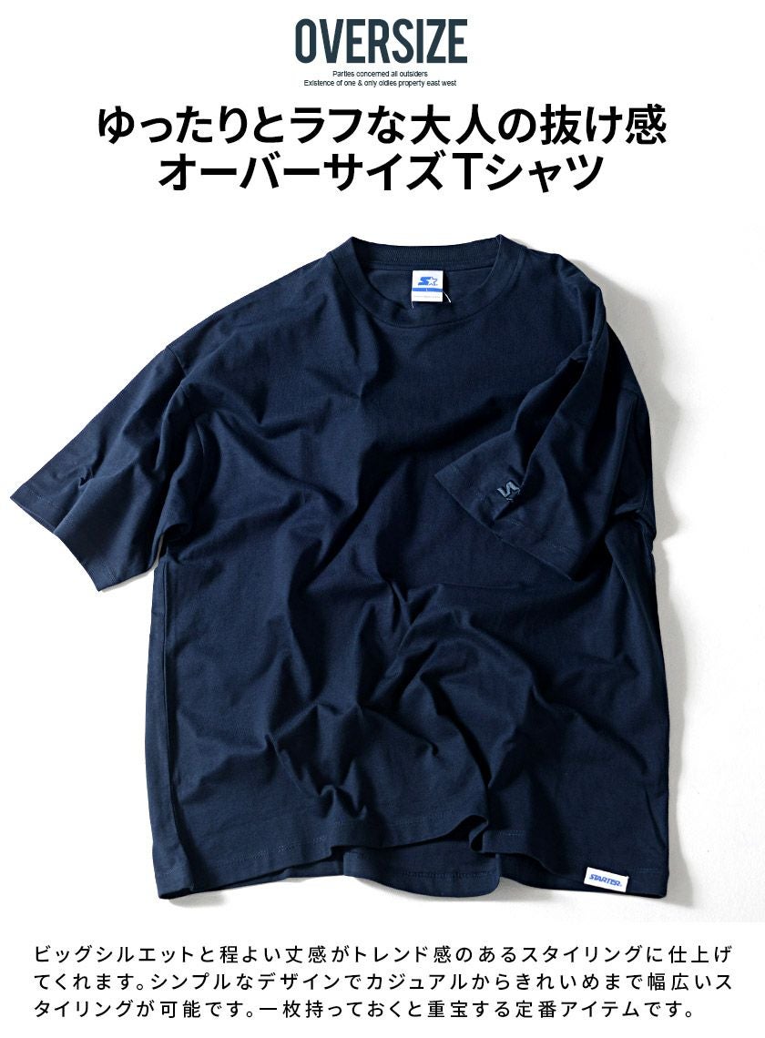半袖Tシャツ メンズ STARTER(スターター)BIG半袖TEE/全8色