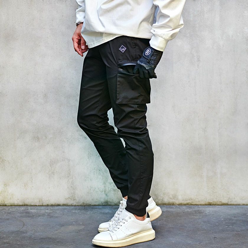 セットアップ メンズ C.V.R.A ストレッチ布帛長袖セットアップ/全2色