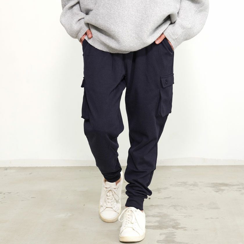 カーゴパンツ メンズ CavariA(キャバリア)TCポンチサルエルカーゴ