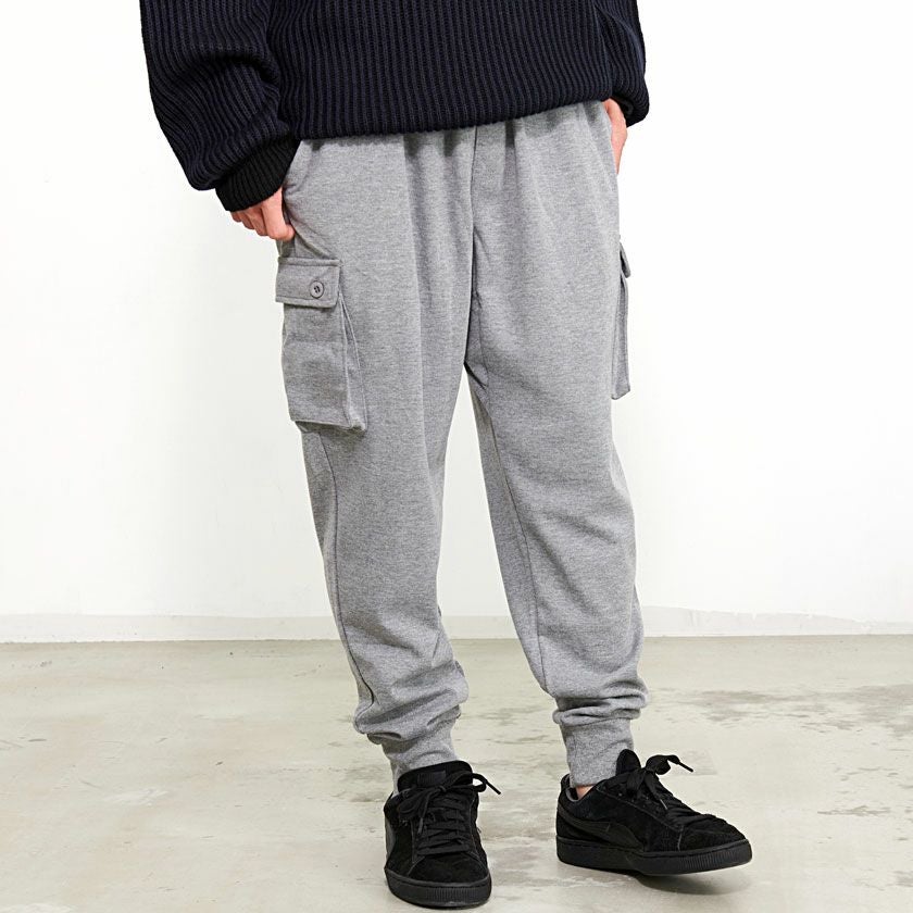カーゴパンツ メンズ CavariA(キャバリア)TCポンチサルエルカーゴ