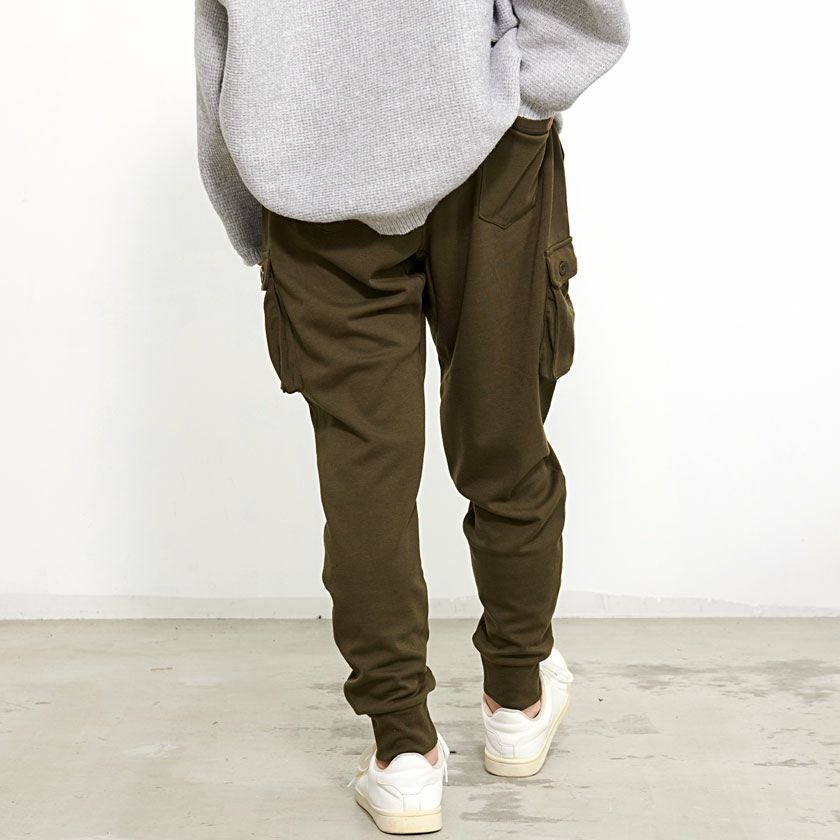 カーゴパンツ メンズ CavariA(キャバリア)TCポンチサルエルカーゴ