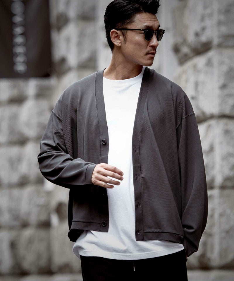 CavariA(キャバリア)リップル長袖カーディガン/全3色