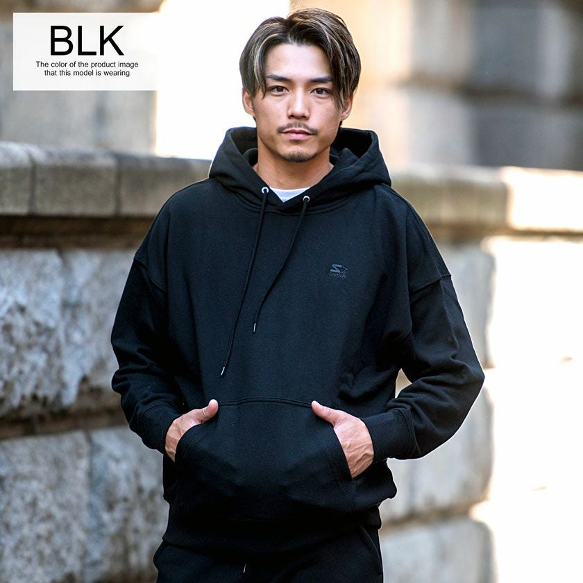 パーカー メンズ STARTER(スターター)BIG裏毛長袖プルパーカー/全8色