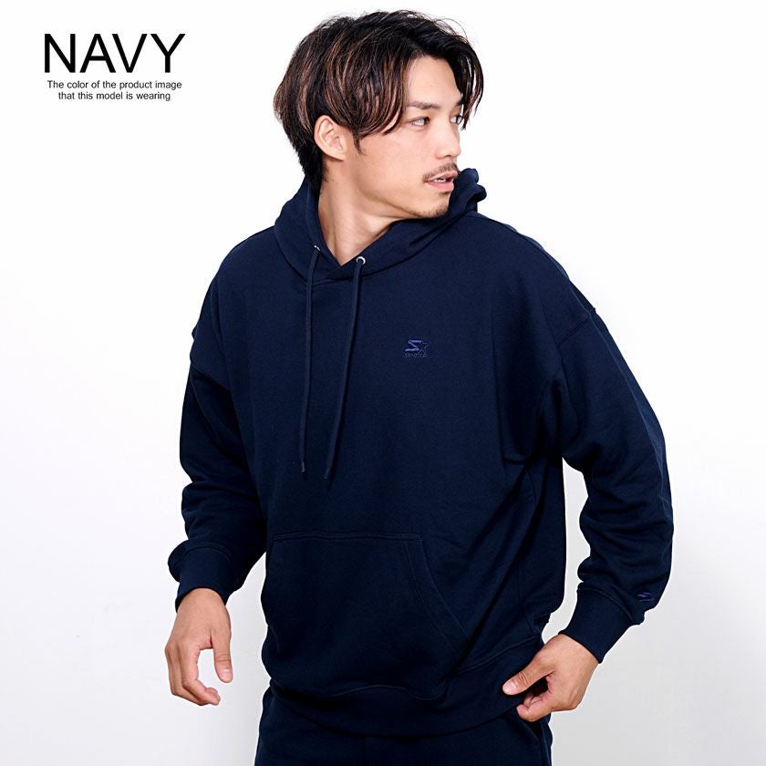 パーカー メンズ STARTER(スターター)BIG裏毛長袖プルパーカー/全8色