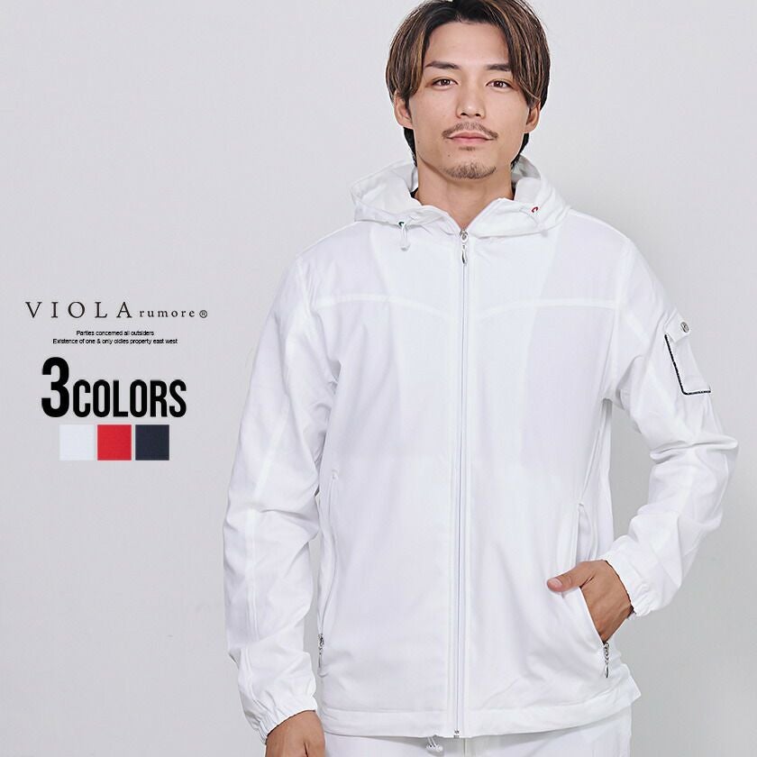 VIOLA(ヴィオラ)フルジップ長袖パーカー/全3色