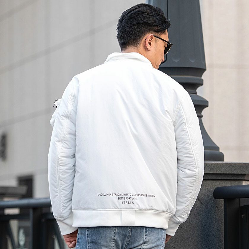 ブルゾン メンズ VIOLA(ヴィオラ)ポケ付フルZIP UP 長袖/全3色