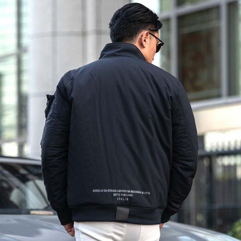 ブルゾン メンズ VIOLA(ヴィオラ)ポケ付フルZIP UP 長袖/全3色
