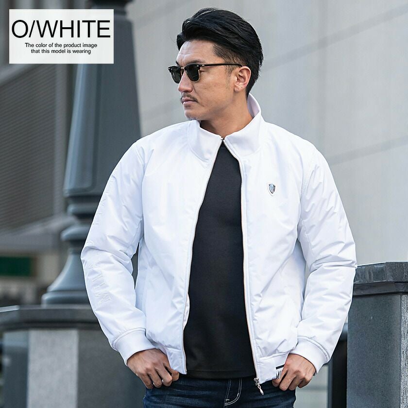 中綿ジャケット メンズ VIOLA(ヴィオラ)JQD使いフルZIP UP 長袖/全3色