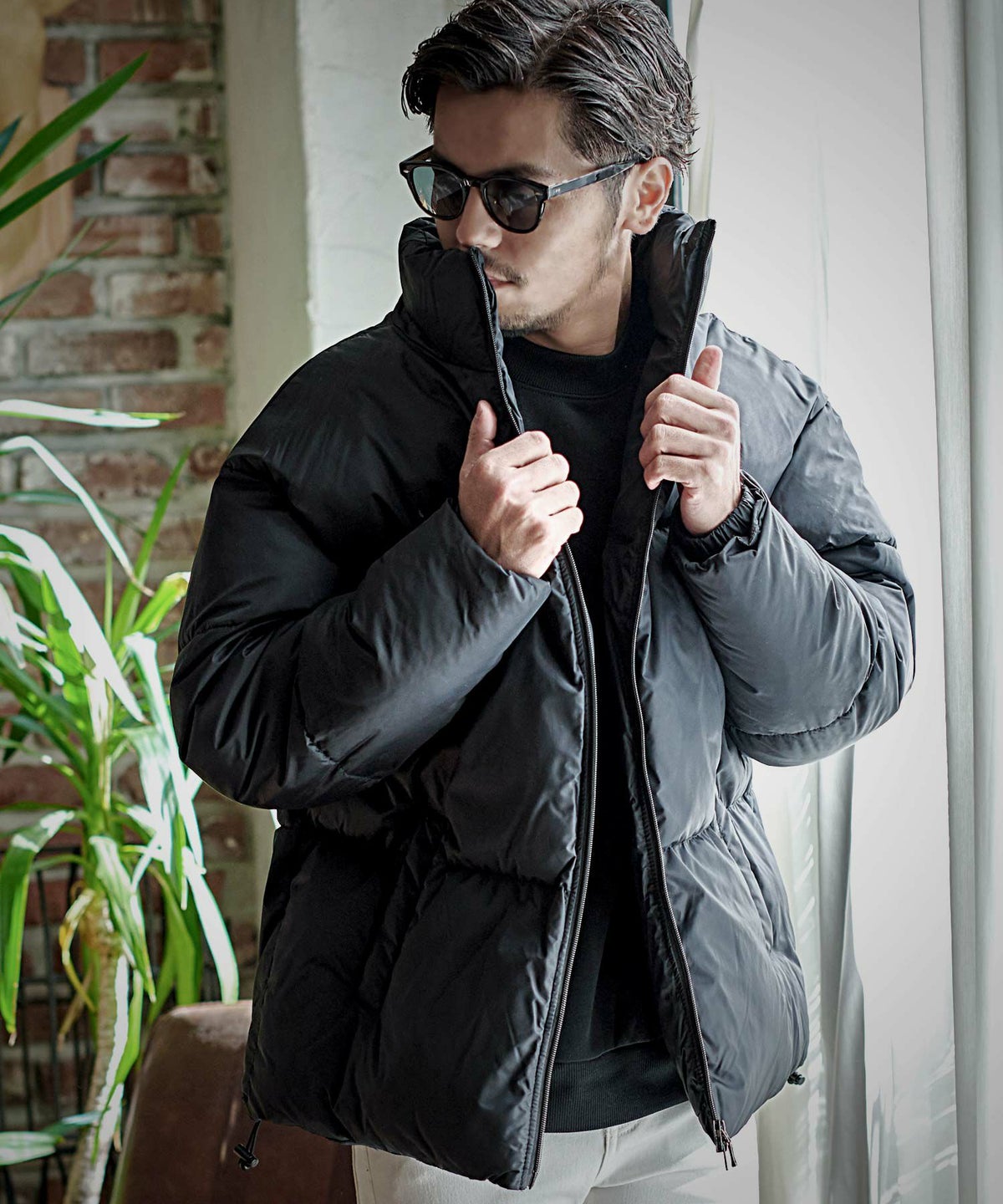 CavariA(キャバリア)ナイロンファイバーダウンJKT/全2色