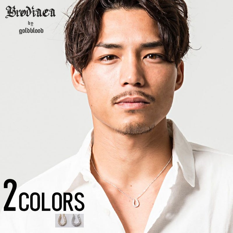  Brodiaea by goldblood(ブローディアバイゴールドブラッド)ホースシューチャームネックレス/全2色