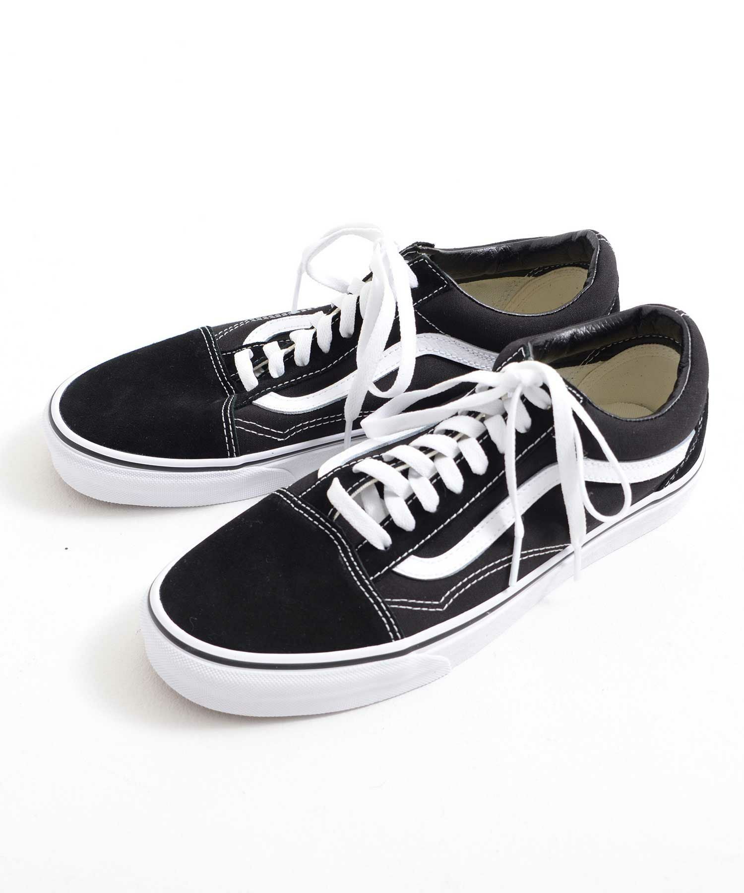 スニーカー メンズ VANS(バンズ)Old Skool Black/White/全1色