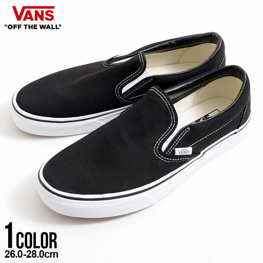 VANS(バンズ)Classic Slip-On Black/全1色