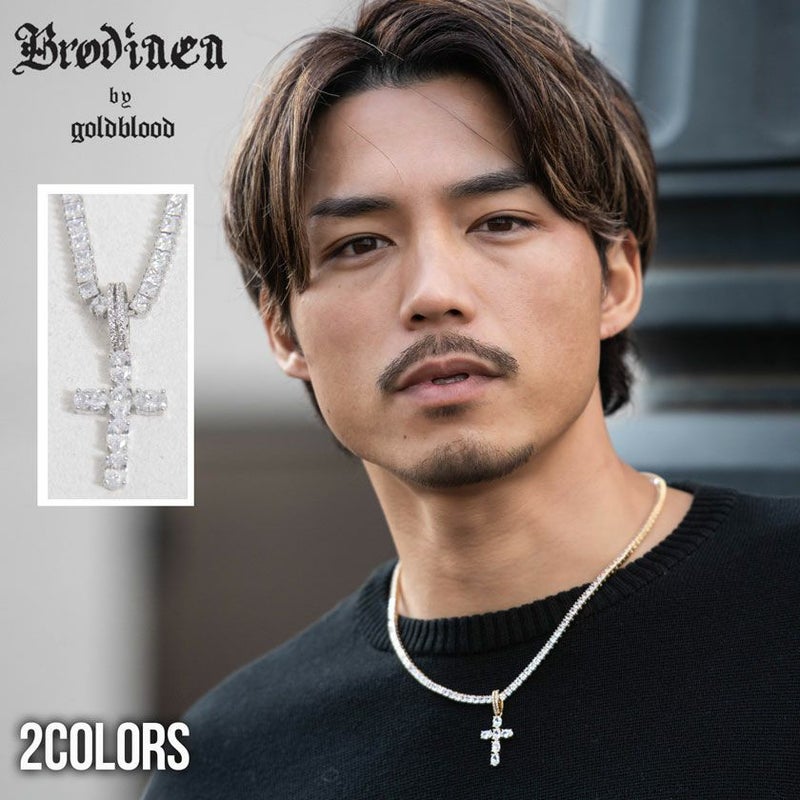 Brodiaea by goldblood(ブローディアバイゴールドブラッド)ロイヤルクロスチョーカー/全2色