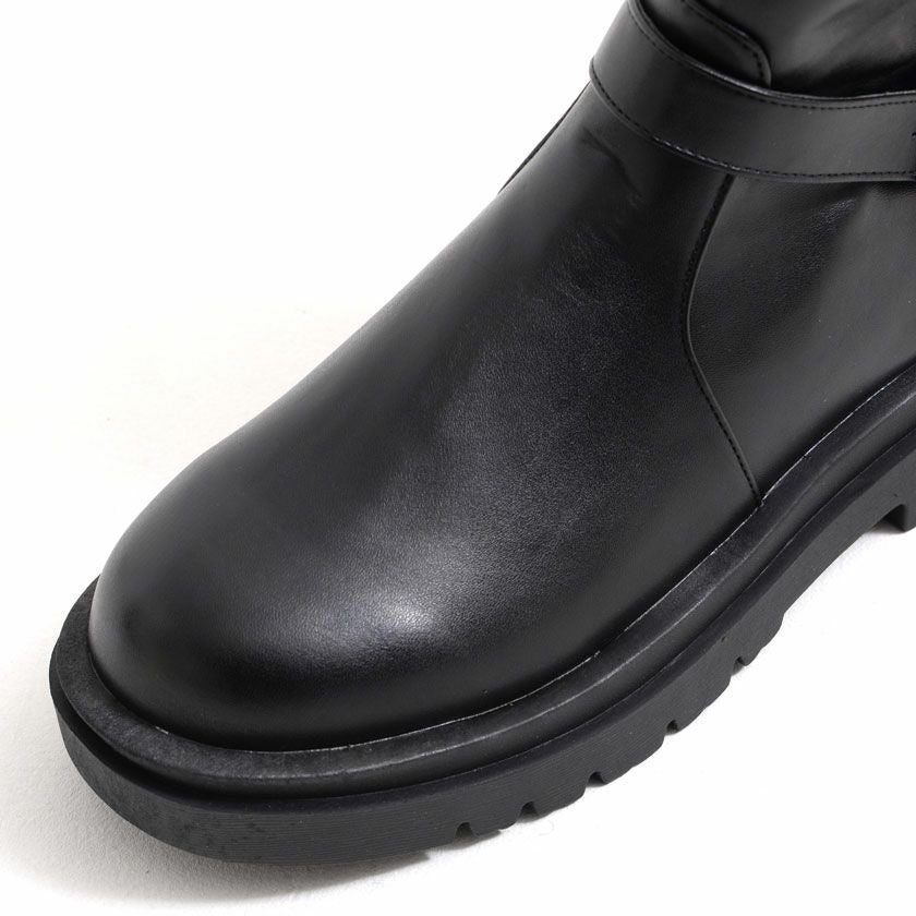 グルーヴ Shoes Selection エンジニアブーツ (ベージュ) ×ラバーソール (グレー) MS-003 rdzdsi3 革靴 クレープソールブーツ｜カドヤ公式オンラインショップ｜lanius