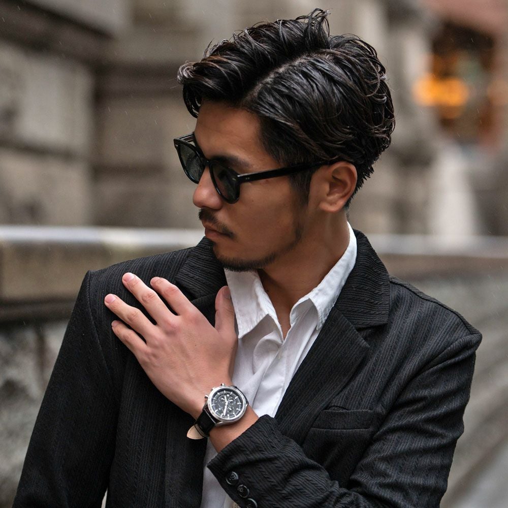 時計 メンズ Salvatore Marra(サルバトーレマーラ)ヌバックレザー