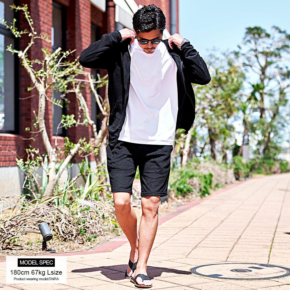 セットアップ メンズ CavariA(キャバリア)パイル地セットアップ