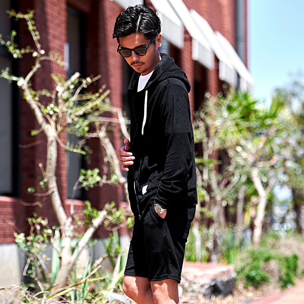 セットアップ メンズ CavariA(キャバリア)パイル地セットアップ