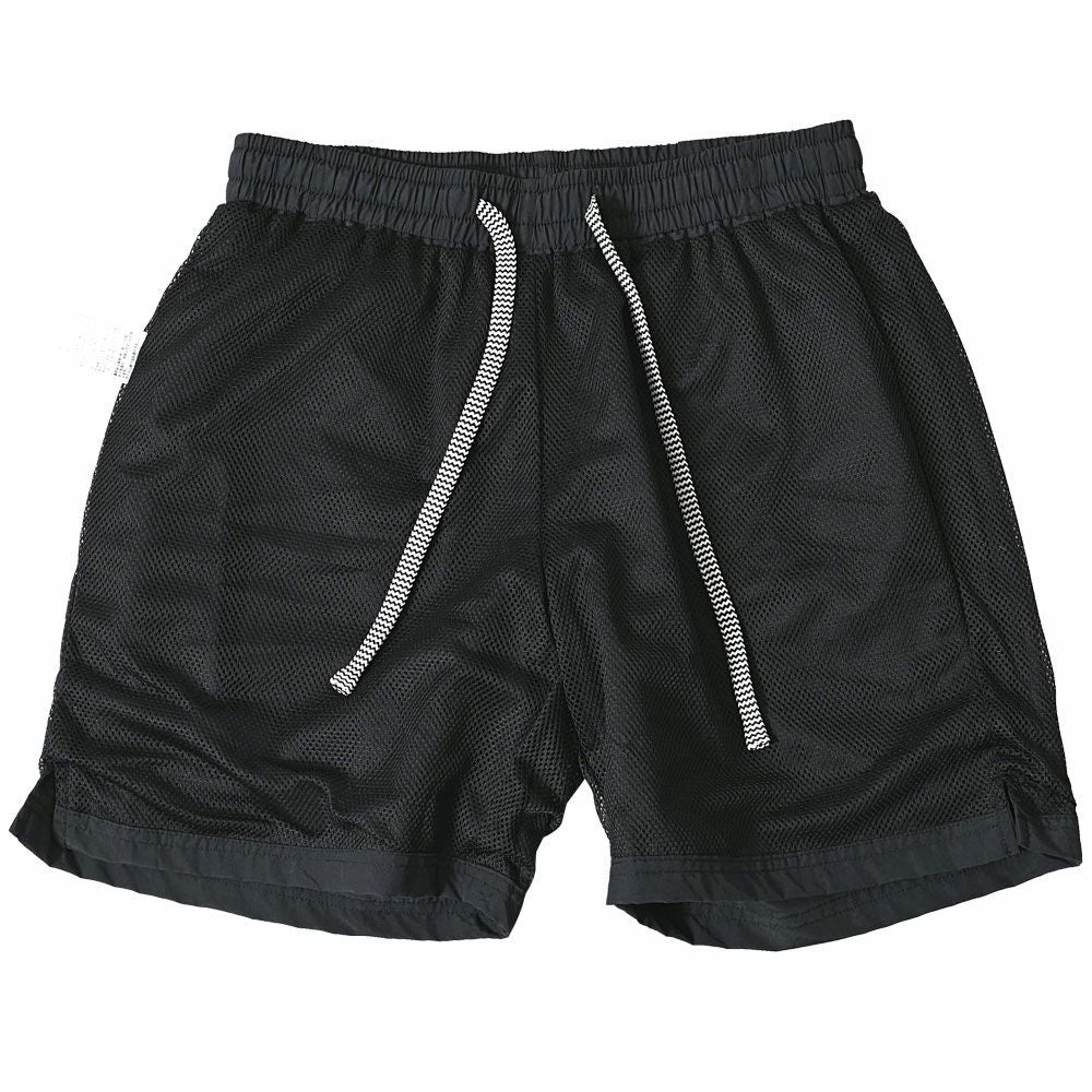 極美品 F.C.R.B. ナイロンショーツ M 濃紺 完売モデル レアサイズ ハーフパンツ メンズ CavariA(キャバリア)ワッシャーナイロンショーツ