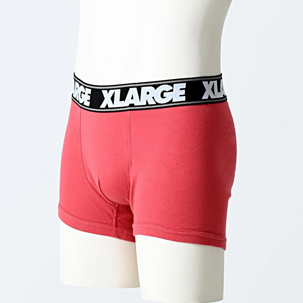 アンダーウェア メンズ XLARGE(エクストララージ)無地ニットボクサー