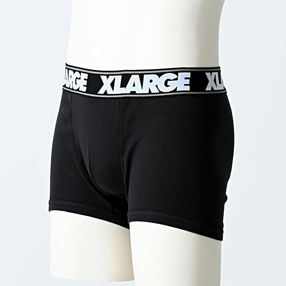 アンダーウェア メンズ XLARGE(エクストララージ)無地ニットボクサー