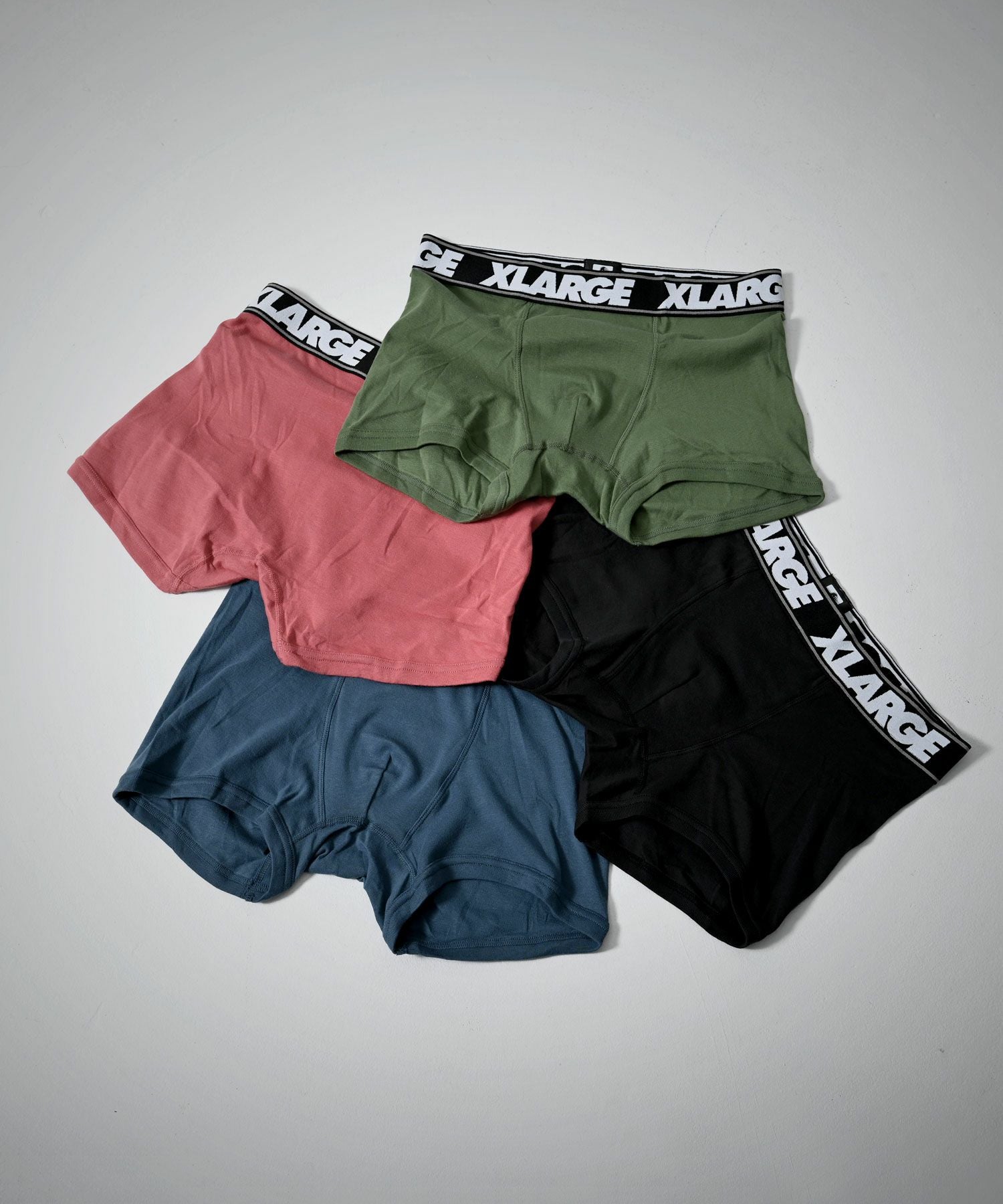 アンダーウェア メンズ XLARGE(エクストララージ)無地ニットボクサー