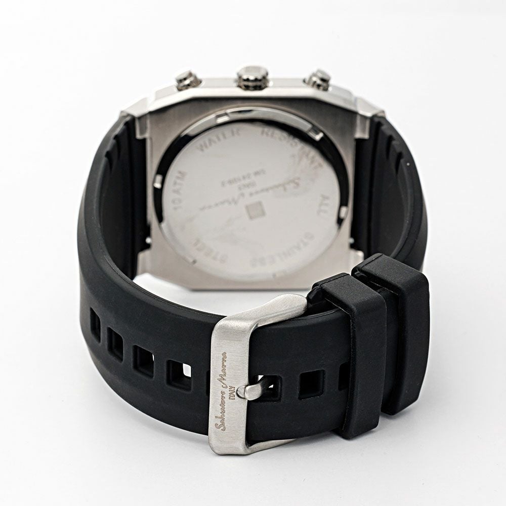 時計 メンズ Salvatore Marra(サルバトーレ マーラ)ラバーベルト