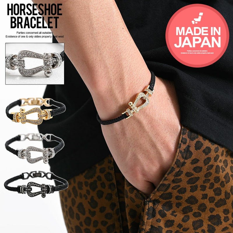  Bitter select(ビターセレクト)ホースシューブレスレット/全3色