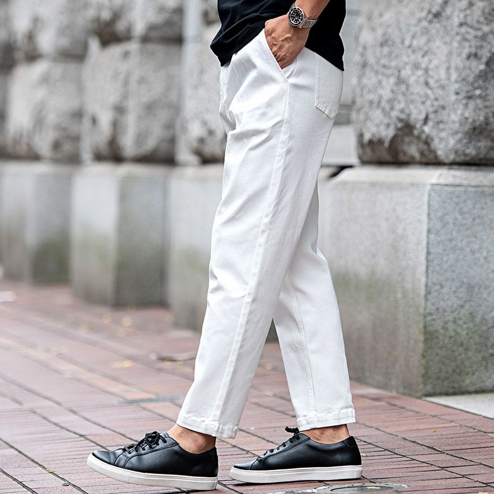 ワイドパンツ メンズ VICCI(ビッチ)スーパーストレッチワイド