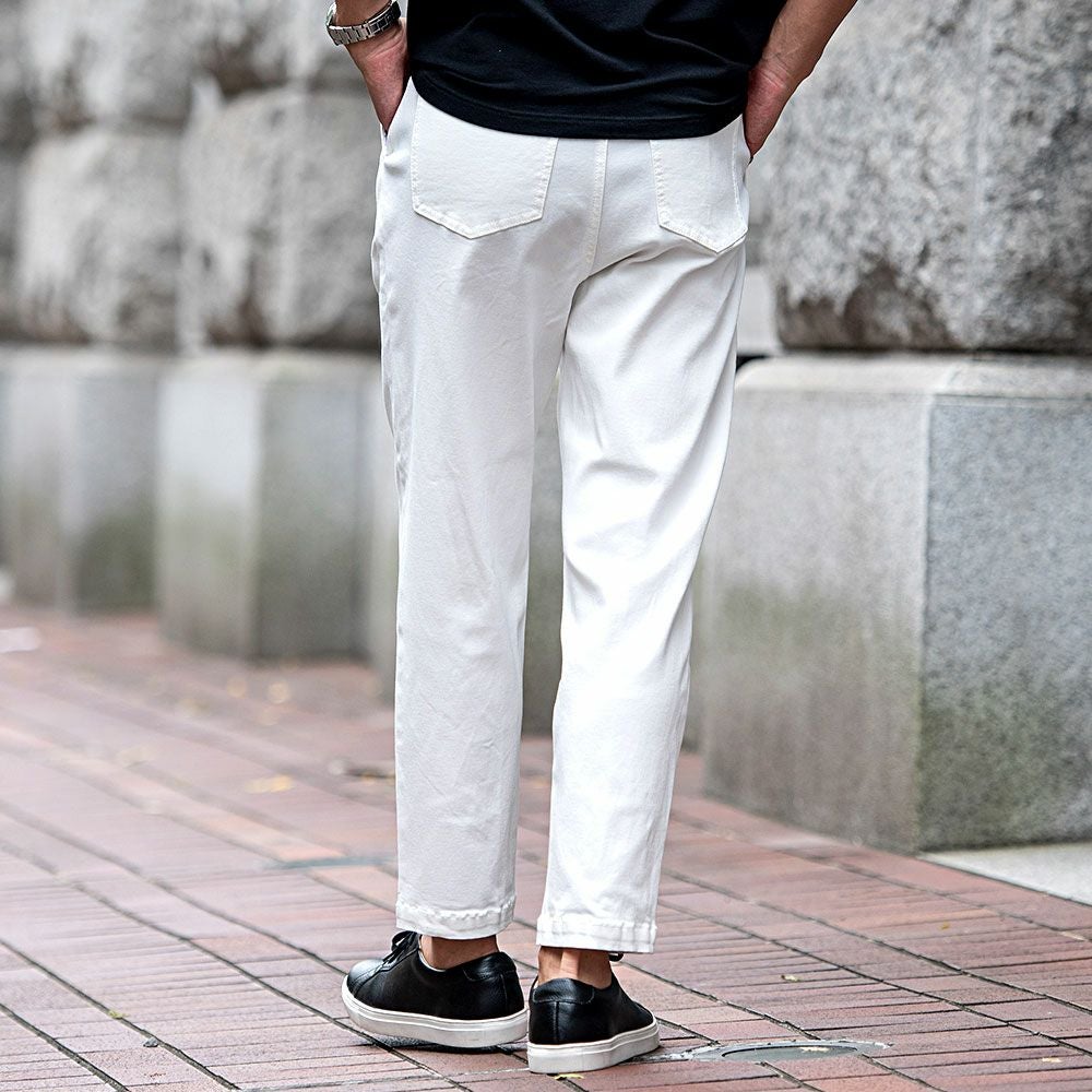 ワイドパンツ メンズ VICCI(ビッチ)スーパーストレッチワイド