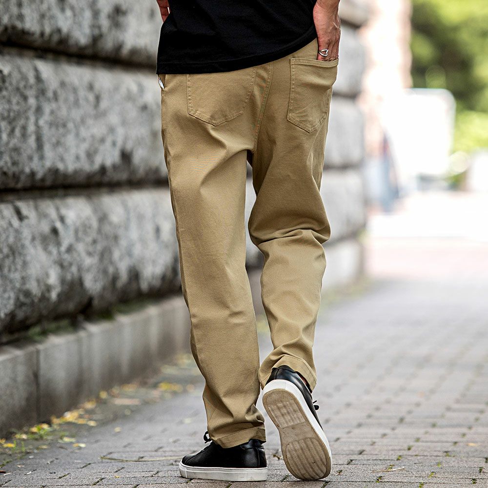 SEE SEE the editor’s choiceワイドテーパード ワイドパンツ メンズ VICCI(ビッチ)スーパーストレッチワイド