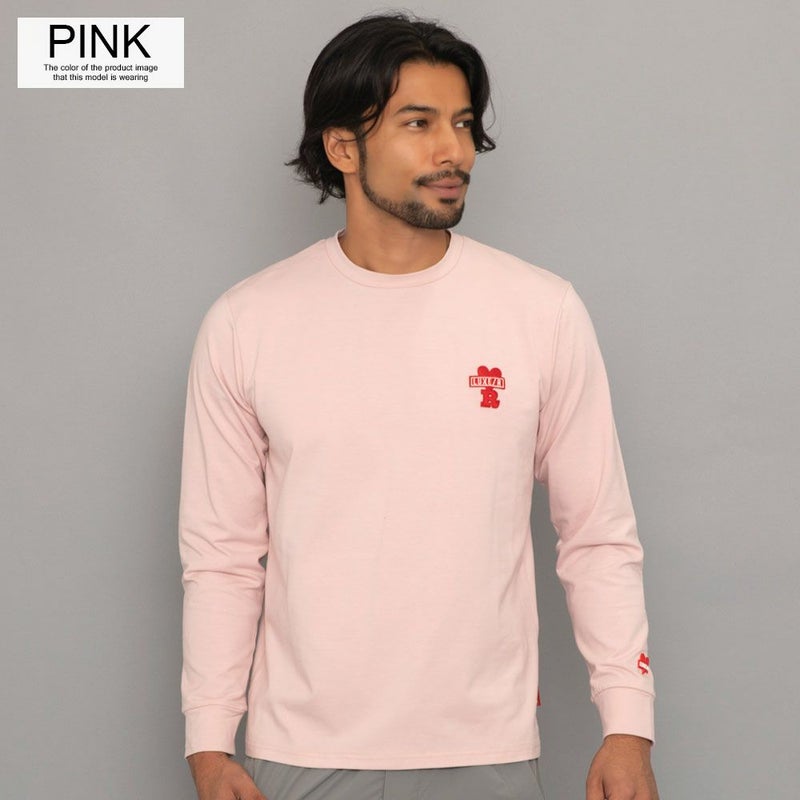 LUXE／R(ラグジュ)ベア天ハート刺繍長袖Tシャツ/全3色