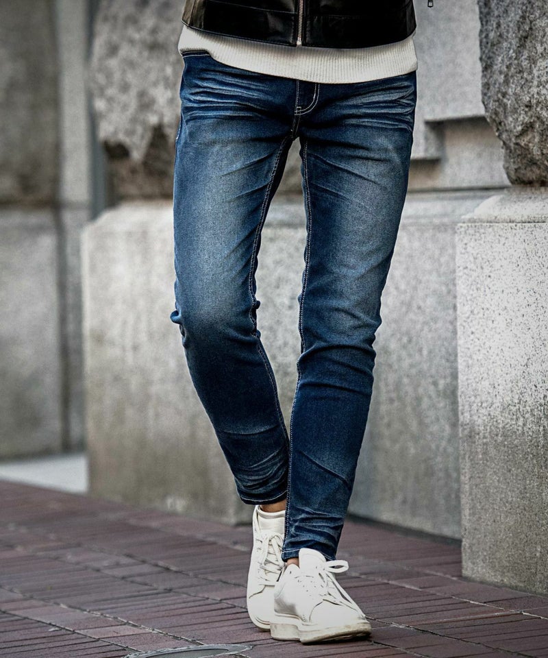 CavariA(キャバリア)立体ヒゲシャーリングパンツ/全2色