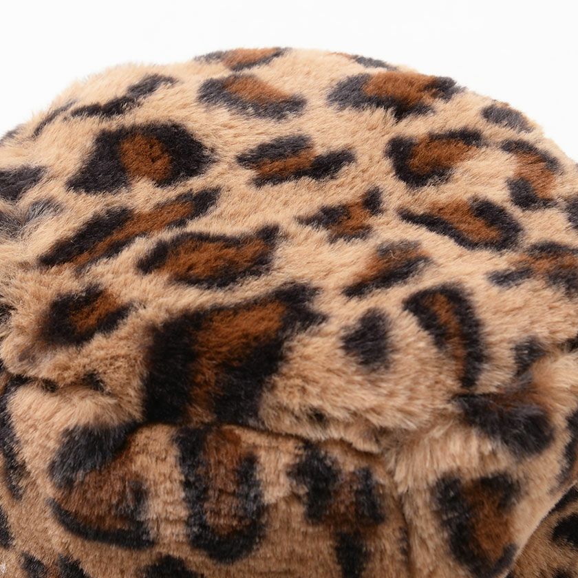 ハット メンズ VICCI(ビッチ)アニマル柄ファーバケットハット/全2色