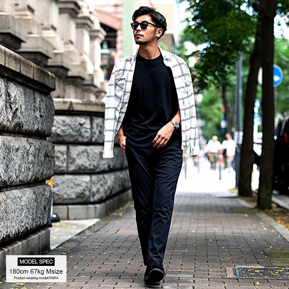 チノパン メンズ CavariA(キャバリア)ストレッチチノパンツ(股下72)/全6色