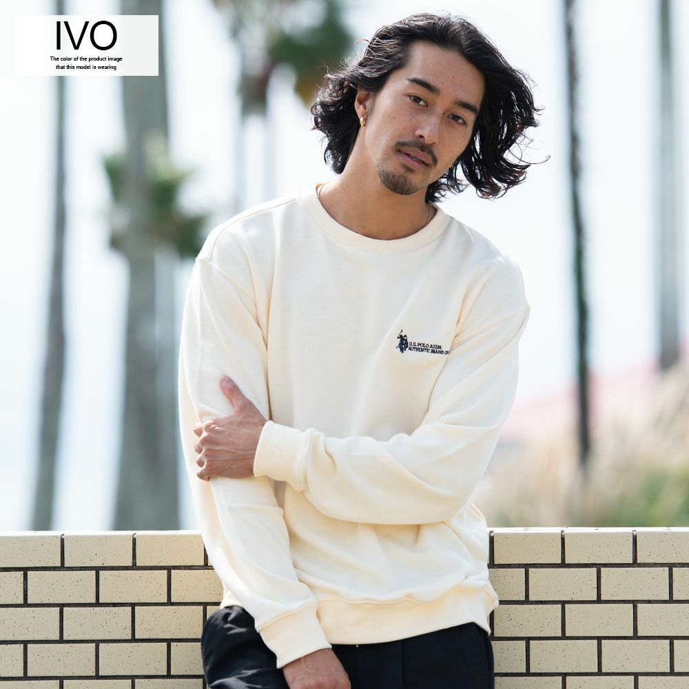 スウェット メンズ U.S. POLO ASSN.(ユーエスポロアッスン)裏毛クルー