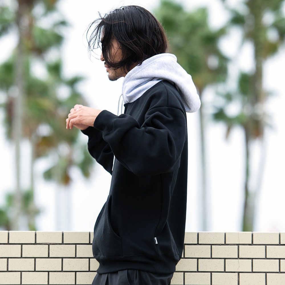 THRASHER(スラッシャー)裏起毛/胸刺繍HOODIE長袖/全4色