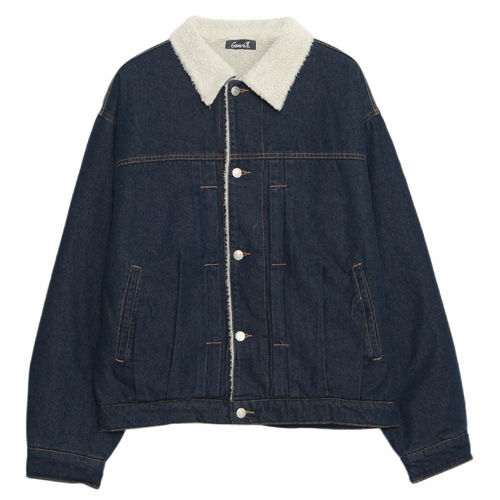 CavariA(キャバリア)裏ボアデニム長袖Gジャン/全3色