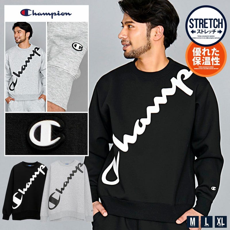 Champion(チャンピオン)TECH WEAVE 3LS CREW NECK SWEATSHIRT/全2色