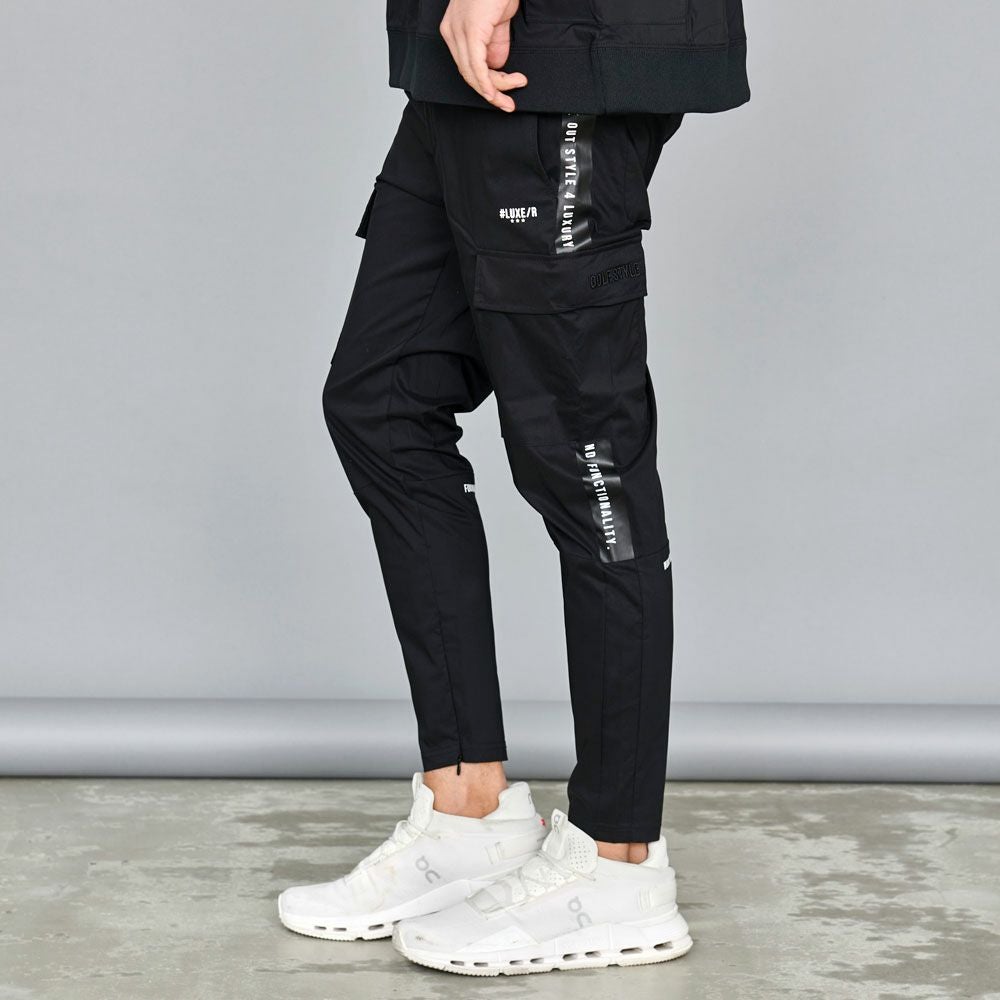 カーゴパンツ メンズ LUXE／R(ラグジュ)ストレッチ布帛カーゴパンツ/全4色