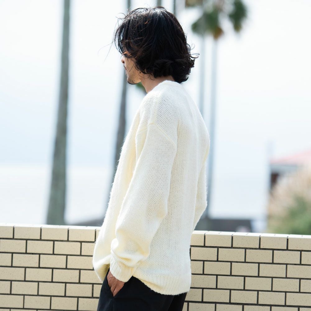 セーター メンズ U.S. POLO ASSN.(ユーエスポロアッスン)5G畦甘編み
