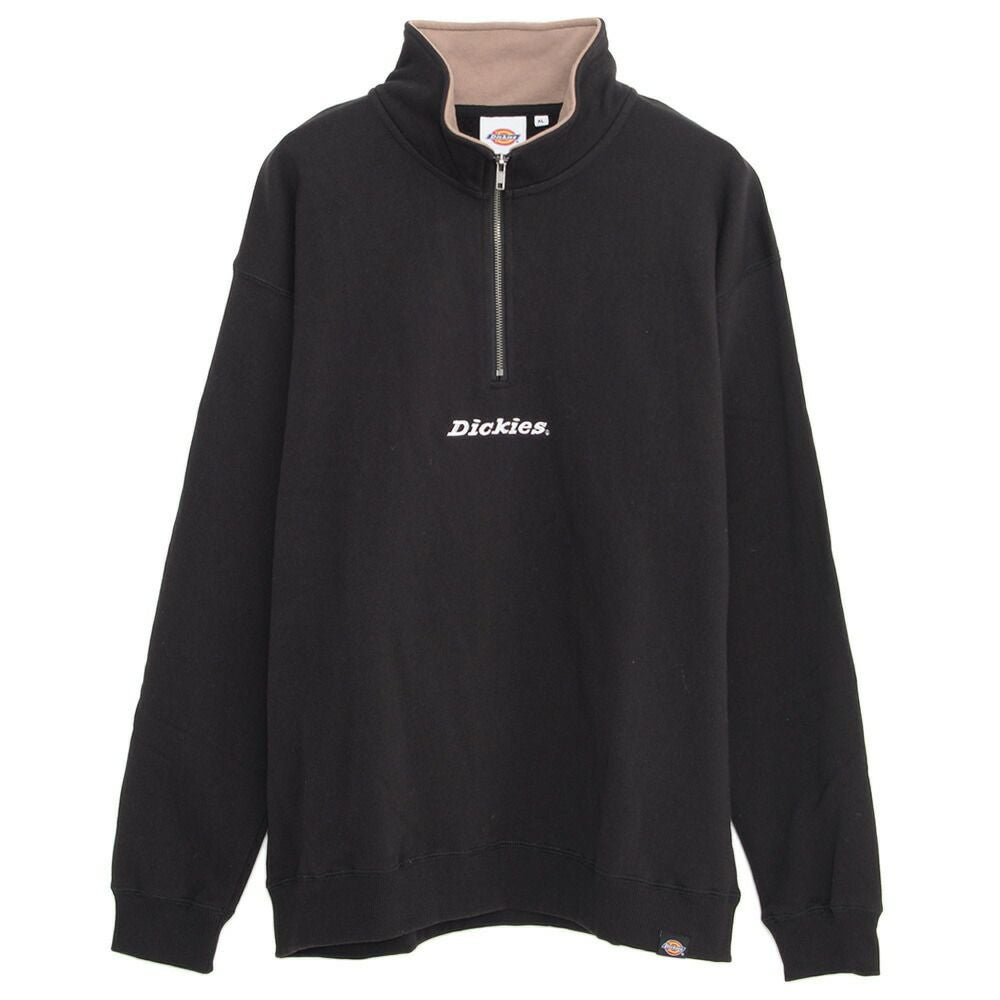 スウェット メンズ Dickies(ディッキーズ)裏起毛ハーフZIP 長袖PO/全3色