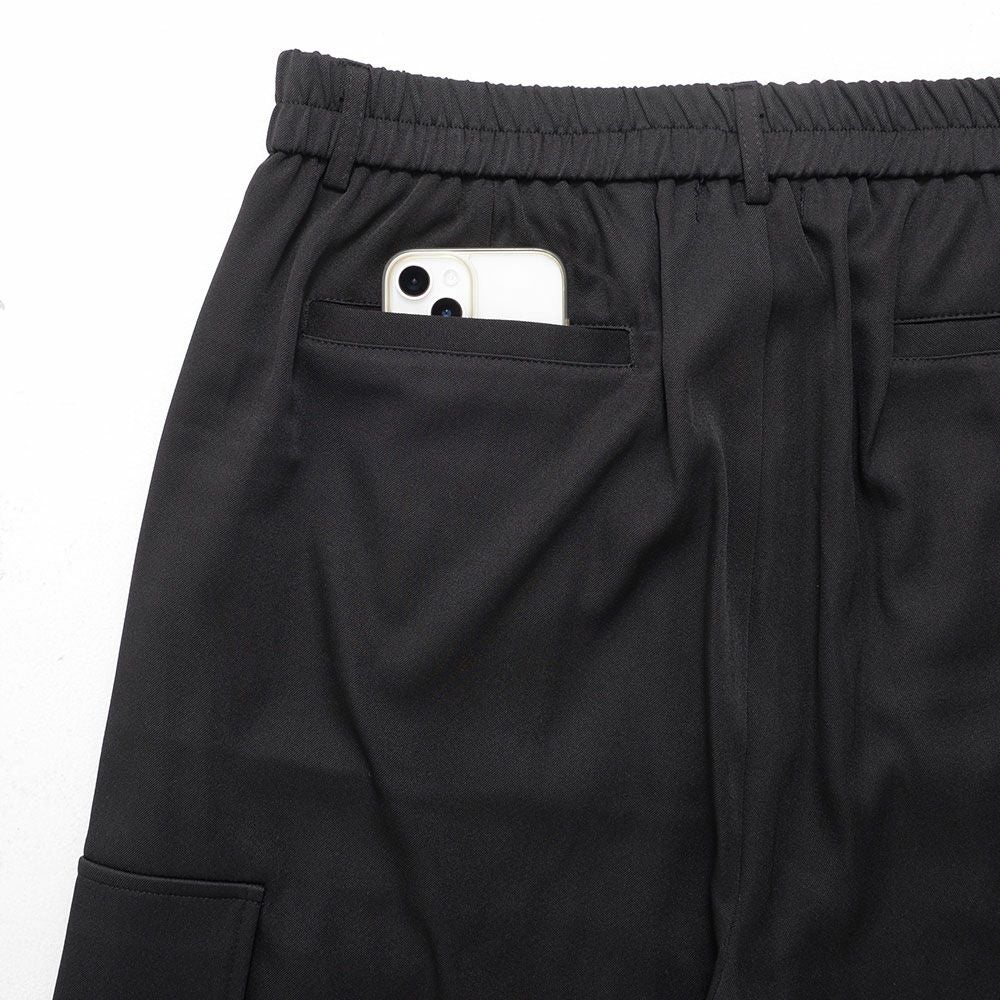 カーゴパンツ メンズ CavariA(キャバリア)ワイドカーゴパンツ/全2色