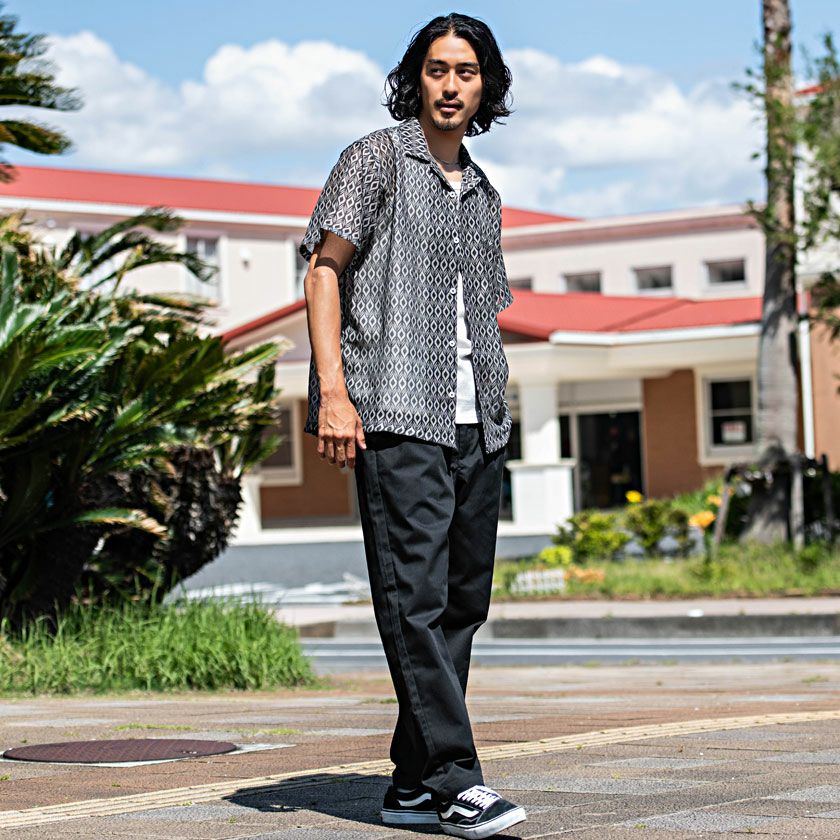 イージーパンツ メンズ Dickies(ディッキーズ)TCツイルテーパード